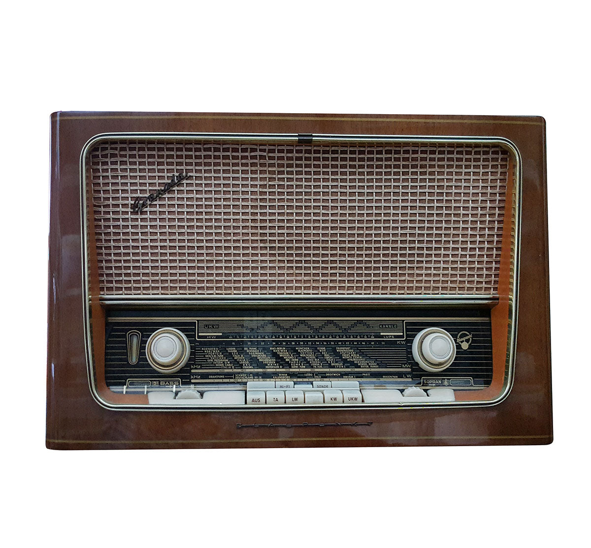 Large Vintage Radio
