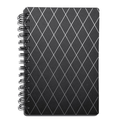 White Square Line Journal