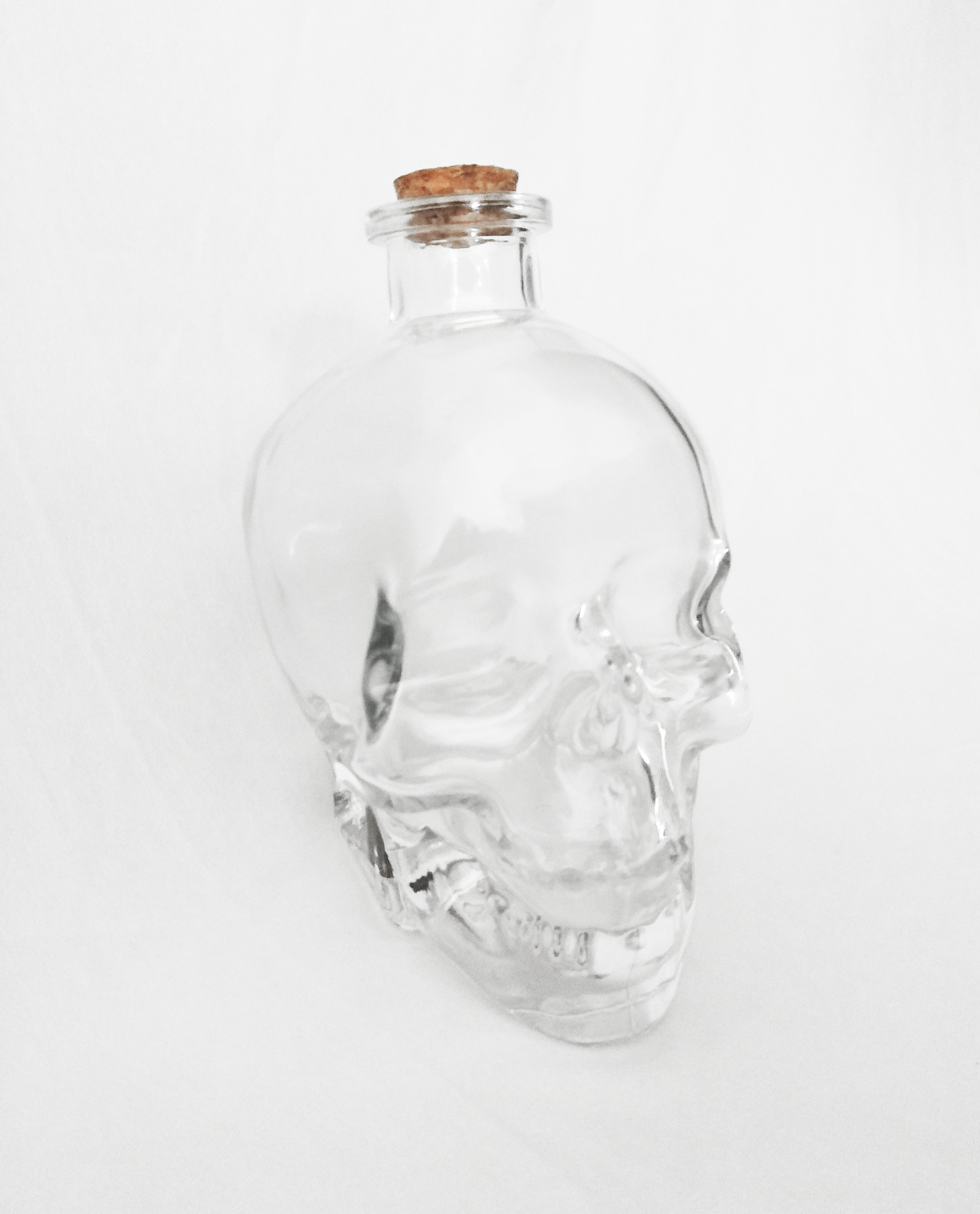 Glass Skull Jar