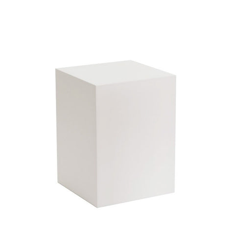 White Square Plinth